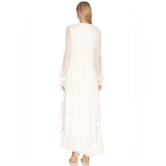 Free People Rococo Sand Low Long Dress - Picture 6 of 11